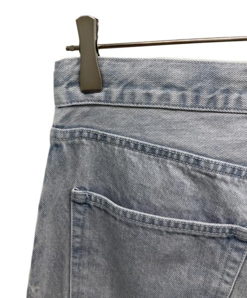Whim Gazette（ウィムガゼット）Whim Gazette (ウィムガゼット) ドロストデニムパンツ インディゴ サイズ:36の古着・服飾アイテム