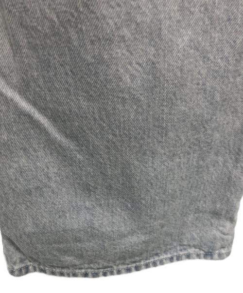 Whim Gazette（ウィムガゼット）Whim Gazette (ウィムガゼット) ドロストデニムパンツ インディゴ サイズ:36の古着・服飾アイテム
