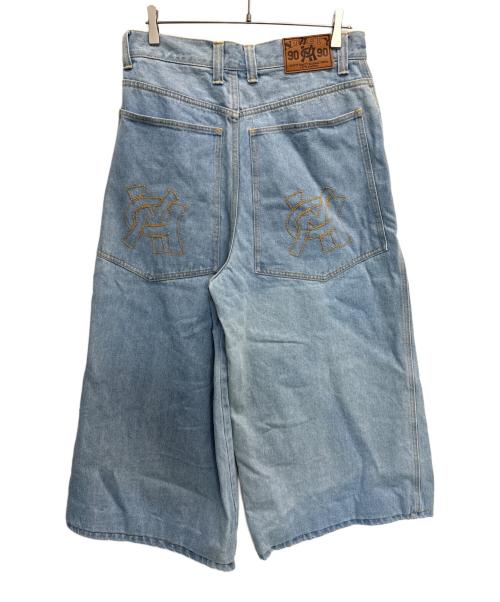 9090（9090）9090 (9090) デニムパンツ インディゴ サイズ:SIZE Lの古着・服飾アイテム