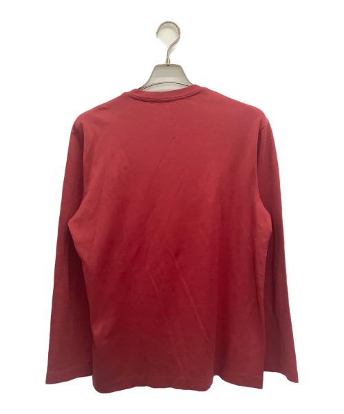 LOUIS VUITTON（ルイ ヴィトン）LOUIS VUITTON (ルイ ヴィトン) 半袖カットソー レッド サイズ:	SIZE Mの古着・服飾アイテム