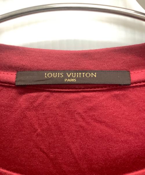 LOUIS VUITTON（ルイ ヴィトン）LOUIS VUITTON (ルイ ヴィトン) 半袖カットソー レッド サイズ:	SIZE Mの古着・服飾アイテム