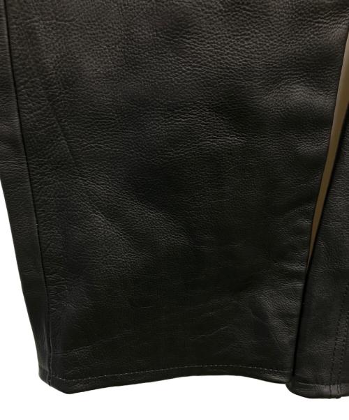 DEGNER（デグナー）DEGNER (デグナー) レザーパンツ ブラック サイズ:28の古着・服飾アイテム