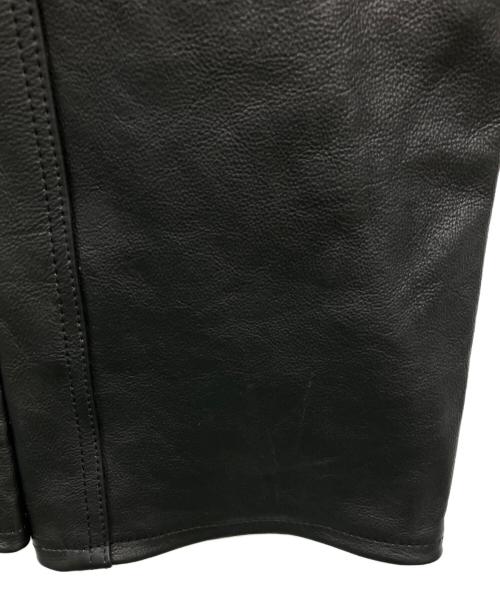 DEGNER（デグナー）DEGNER (デグナー) レザーパンツ ブラック サイズ:28の古着・服飾アイテム