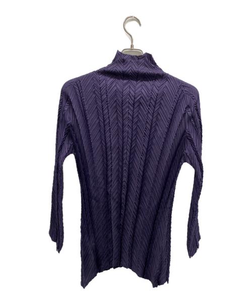 ISSEY MIYAKE（イッセイミヤケ）ISSEY MIYAKE (イッセイミヤケ) 長袖シャツ パープル サイズ:2の古着・服飾アイテム