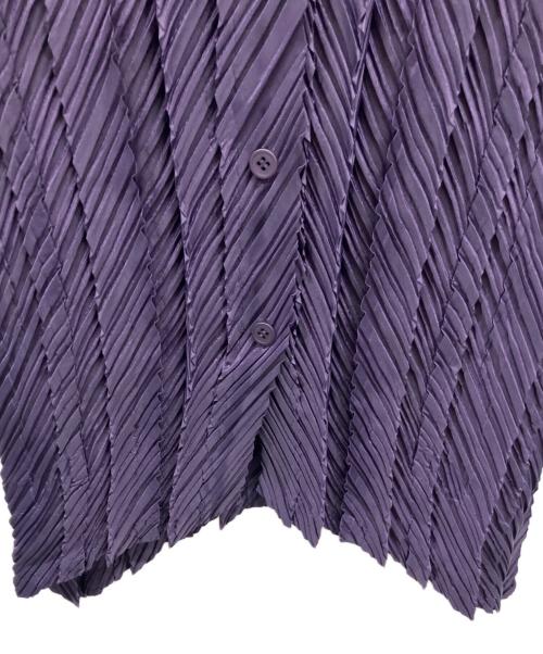 ISSEY MIYAKE（イッセイミヤケ）ISSEY MIYAKE (イッセイミヤケ) 長袖シャツ パープル サイズ:2の古着・服飾アイテム