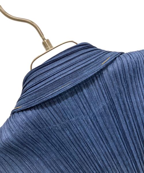 PLEATS PLEASE（プリーツプリーズ）PLEATS PLEASE (プリーツプリーズ) テーラードジャケット ネイビー サイズ:	SIZE 2の古着・服飾アイテム