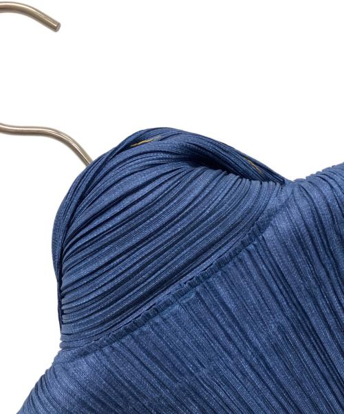PLEATS PLEASE（プリーツプリーズ）PLEATS PLEASE (プリーツプリーズ) テーラードジャケット ネイビー サイズ:	SIZE 2の古着・服飾アイテム