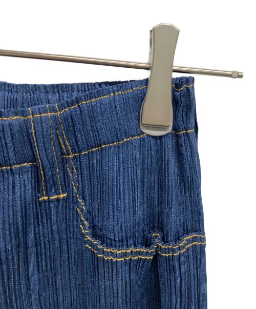 PLEATS PLEASE（プリーツプリーズ）PLEATS PLEASE (プリーツプリーズ) パンツ ネイビーの古着・服飾アイテム