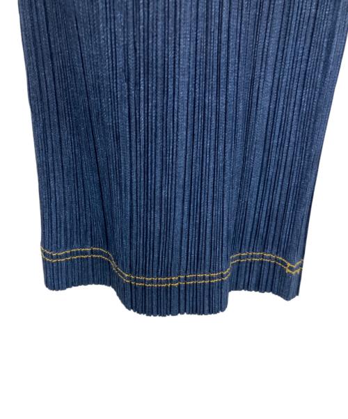 PLEATS PLEASE（プリーツプリーズ）PLEATS PLEASE (プリーツプリーズ) パンツ ネイビーの古着・服飾アイテム