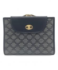CELINE（セリーヌ）の古着「2つ折り財布」｜ブラック