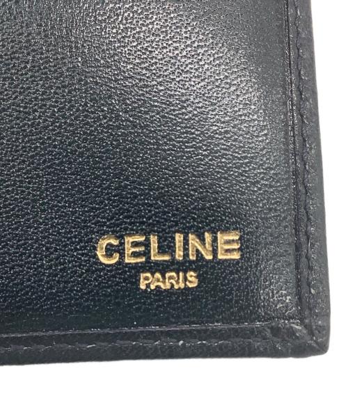 CELINE（セリーヌ）CELINE (セリーヌ) 2つ折り財布 ブラックの古着・服飾アイテム