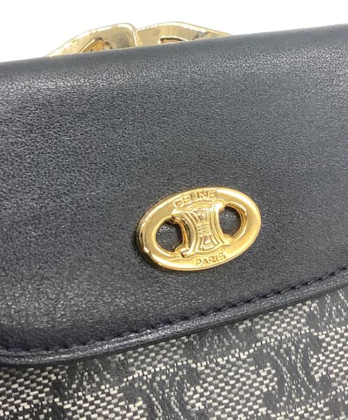 CELINE（セリーヌ）CELINE (セリーヌ) 2つ折り財布 ブラックの古着・服飾アイテム
