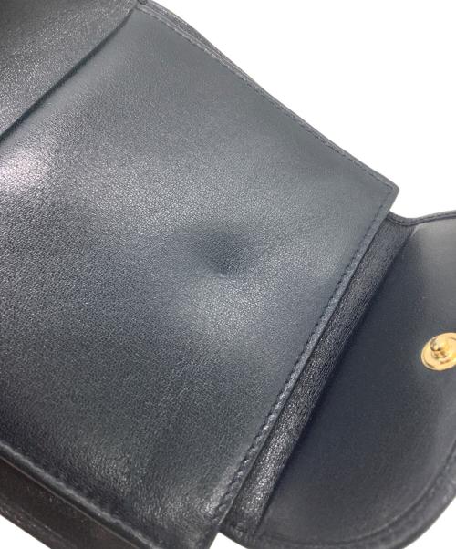 CELINE（セリーヌ）CELINE (セリーヌ) 2つ折り財布 ブラックの古着・服飾アイテム
