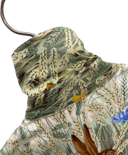 HERMES（エルメス）HERMES (エルメス) 麦とウサギ アイボリー・ライトグリーン サイズ:34の古着・服飾アイテム