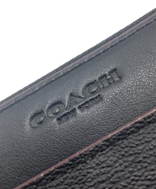 COACH（コーチ）COACH (コーチ) 長財布 ブラックの古着・服飾アイテム