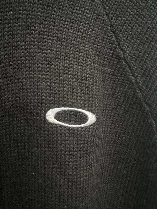 OAKLEY（オークリー）OAKLEY (オークリー) ジップニット グレー×ブラック サイズ:XLの古着・服飾アイテム