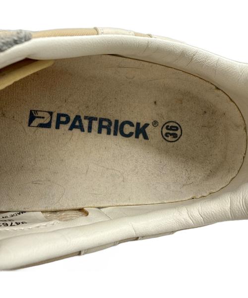 PATRICK（パトリック）PATRICK (パトリック) ローカットスニーカー ベージュ×グレー サイズ:36の古着・服飾アイテム