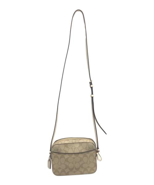 COACH（コーチ）COACH (コーチ) ショルダーバッグ ベージュの古着・服飾アイテム