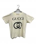 GUCCIグッチ）の古着「半袖カットソー」｜ベージュ