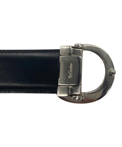 Cartier（カルティエ）Cartier (カルティエ) パンテールベルト ブラウン×ブラックの古着・服飾アイテム