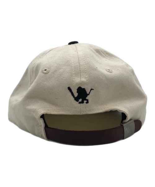 EBBETS FIELD FLANNELS（エベッツフィールドフランネルズ）EBBETS FIELD FLANNELS (エベッツフィールドフランネルズ) キャップ ブラック×アイボリーの古着・服飾アイテム