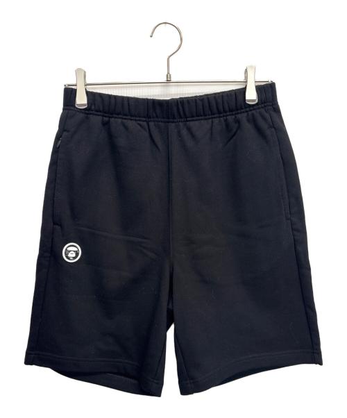 A BATHING APE（アベイシングエイプ）A BATHING APE (アベイシングエイプ) ハーフパンツ ブラック サイズ:	SIZE Sの古着・服飾アイテム