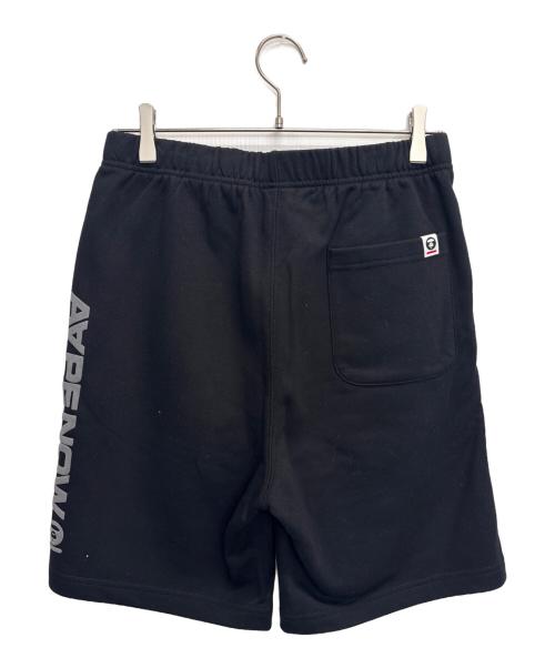 A BATHING APE（アベイシングエイプ）A BATHING APE (アベイシングエイプ) ハーフパンツ ブラック サイズ:	SIZE Sの古着・服飾アイテム