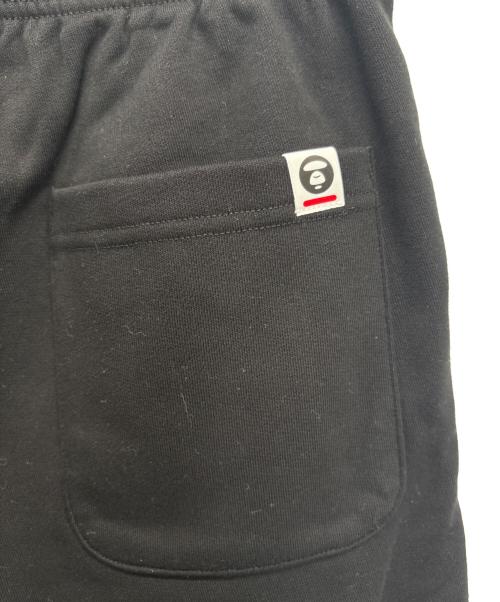 A BATHING APE（アベイシングエイプ）A BATHING APE (アベイシングエイプ) ハーフパンツ ブラック サイズ:	SIZE Sの古着・服飾アイテム