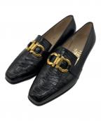 Salvatore Ferragamoサルヴァトーレ フェラガモ）の古着「パンプス」｜ブラック
