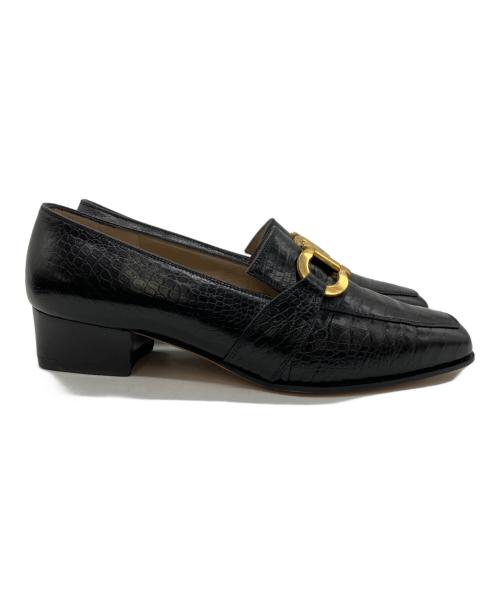 Salvatore Ferragamo（サルヴァトーレ フェラガモ）Salvatore Ferragamo (サルヴァトーレ フェラガモ) パンプス ブラック サイズ:	SIZE 23cmの古着・服飾アイテム