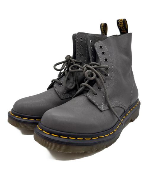 Dr.Martens（ドクターマーチン）Dr.Martens (ドクターマーチン) 8ホールブーツ グレー サイズ:25cmの古着・服飾アイテム