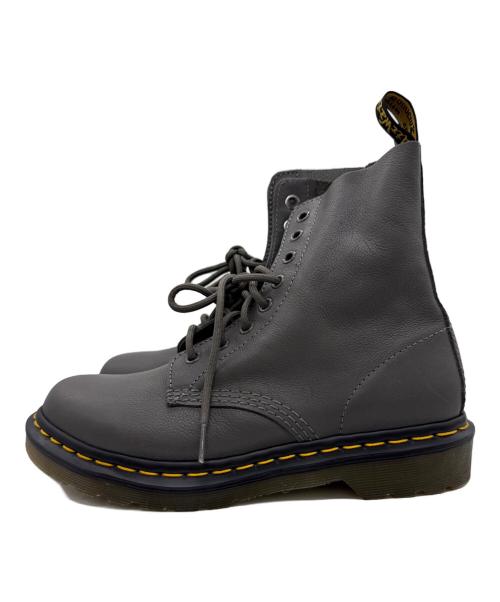 Dr.Martens（ドクターマーチン）Dr.Martens (ドクターマーチン) 8ホールブーツ グレー サイズ:25cmの古着・服飾アイテム