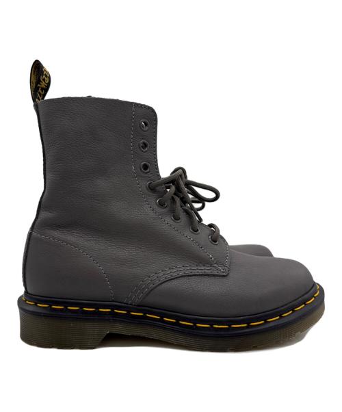 Dr.Martens（ドクターマーチン）Dr.Martens (ドクターマーチン) 8ホールブーツ グレー サイズ:25cmの古着・服飾アイテム