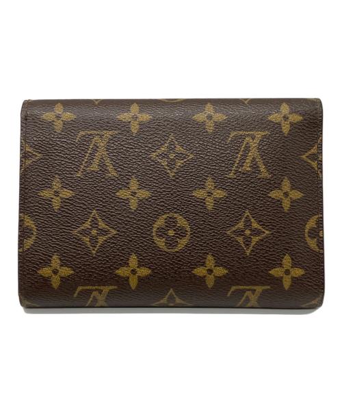 LOUIS VUITTON（ルイ ヴィトン）LOUIS VUITTON (ルイ ヴィトン) 3つ折り財布 ブラウンの古着・服飾アイテム