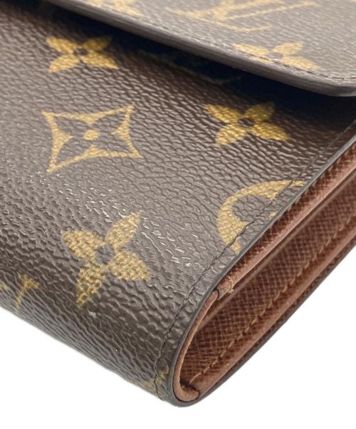 LOUIS VUITTON（ルイ ヴィトン）LOUIS VUITTON (ルイ ヴィトン) 3つ折り財布 ブラウンの古着・服飾アイテム