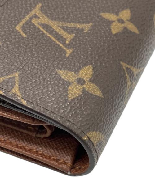 LOUIS VUITTON（ルイ ヴィトン）LOUIS VUITTON (ルイ ヴィトン) 3つ折り財布 ブラウンの古着・服飾アイテム