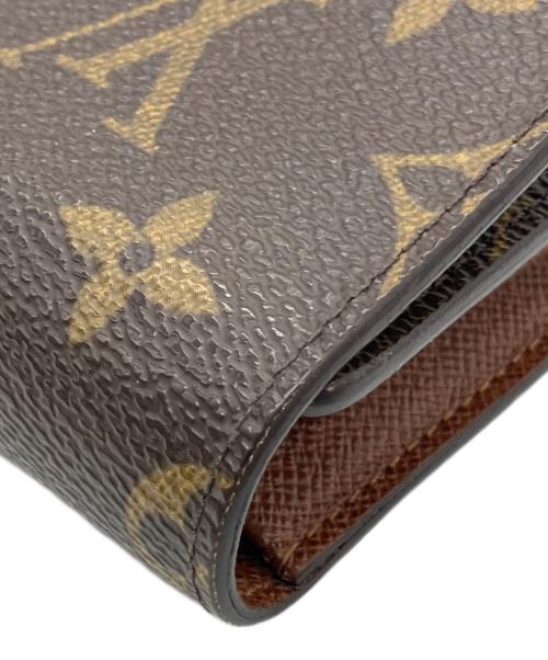 LOUIS VUITTON（ルイ ヴィトン）LOUIS VUITTON (ルイ ヴィトン) 3つ折り財布 ブラウンの古着・服飾アイテム