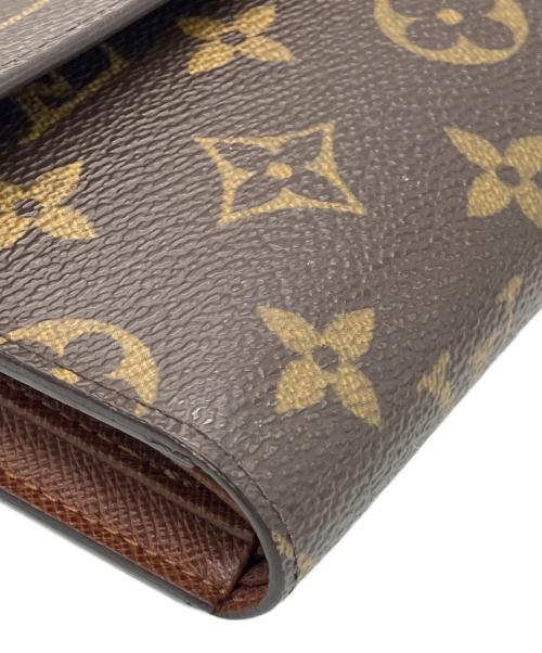 LOUIS VUITTON（ルイ ヴィトン）LOUIS VUITTON (ルイ ヴィトン) 3つ折り財布 ブラウンの古着・服飾アイテム