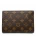 LOUIS VUITTON (ルイ ヴィトン) 3つ折り財布 ブラウン：15000円