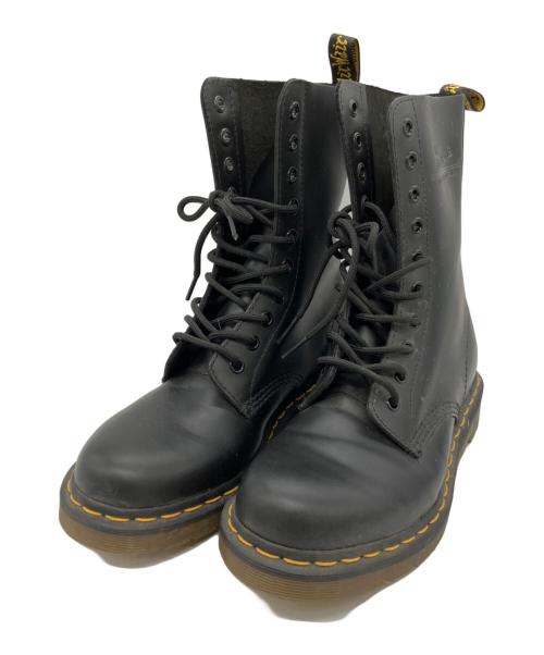 Dr.Martens（ドクターマーチン）Dr.Martens (ドクターマーチン) 10ホールブーツ ブラック サイズ:25cmの古着・服飾アイテム