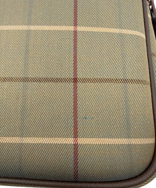 Burberry's（バーバリーズ）Burberry's (バーバリーズ) クラッチバッグ ブラウン×ベージュの古着・服飾アイテム