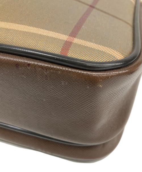 Burberry's（バーバリーズ）Burberry's (バーバリーズ) ショルダーバッグ ブラウンの古着・服飾アイテム