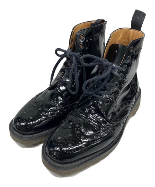 BEAMS BOY（ビームスボーイ）BEAMS BOY (ビームスボーイ) Tred Air ブーツ ブラック サイズ:	SIZE 6の古着・服飾アイテム