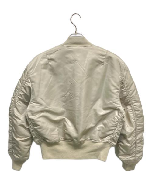 ALPHA（アルファ）ALPHA (アルファ) MA-1ジャケット ベージュ サイズ:SIZE Sの古着・服飾アイテム