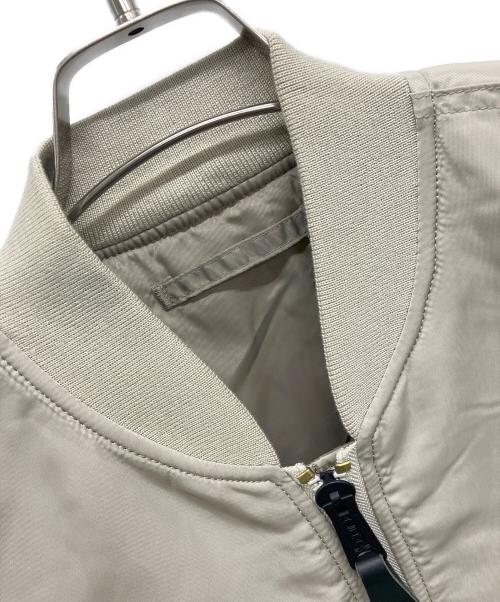 ALPHA（アルファ）ALPHA (アルファ) MA-1ジャケット ベージュ サイズ:SIZE Sの古着・服飾アイテム