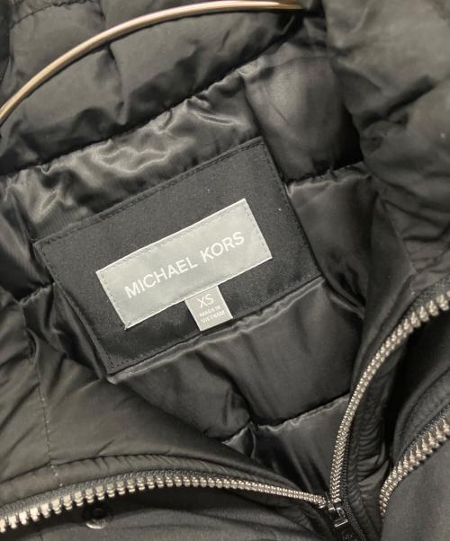 MICHAEL KORS（マイケルコース）MICHAEL KORS (マイケルコース) ダウンコート ブラック サイズ:	SIZE XSの古着・服飾アイテム
