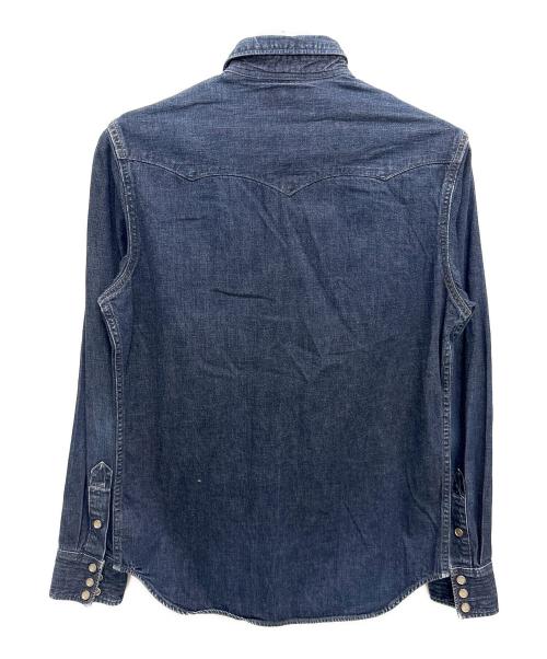 RRL（ダブルアールエル）RRL (ダブルアールエル) 長袖シャツ インディゴブルー サイズ:Sの古着・服飾アイテム