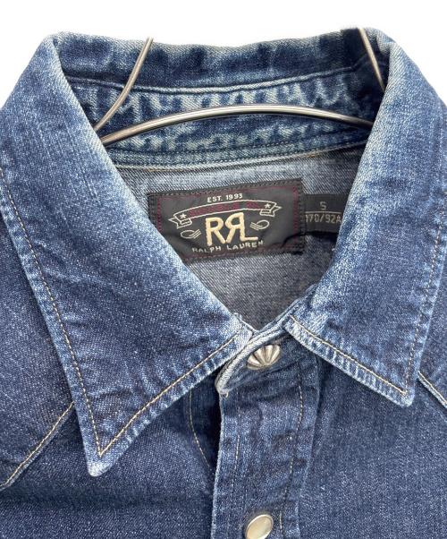 RRL（ダブルアールエル）RRL (ダブルアールエル) 長袖シャツ インディゴブルー サイズ:Sの古着・服飾アイテム