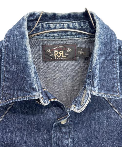 RRL（ダブルアールエル）RRL (ダブルアールエル) 長袖シャツ インディゴブルー サイズ:Sの古着・服飾アイテム