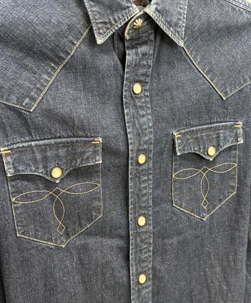 RRL（ダブルアールエル）RRL (ダブルアールエル) 長袖シャツ インディゴブルー サイズ:Sの古着・服飾アイテム